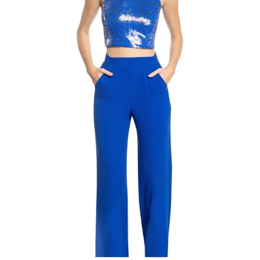Dress The Population Ashton Dress Electric Blue